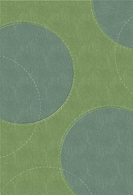 Holy Bible: New King James Version Moss/Aqua LeatherSoft Reference Study Giant Print