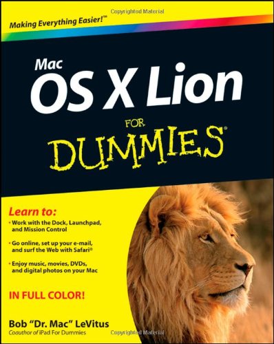 Mac OS X Lion For Dummies by Bob LeVitus