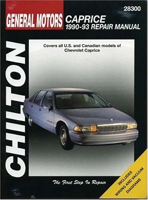 GM Caprice, 1990-93 (Chilton's Total Car Care Repair Manuals)