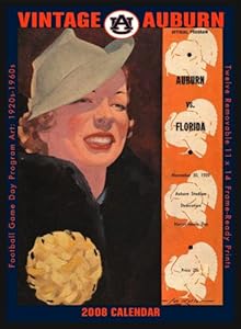 2008 Vintage Auburn Football Calendar by Asgard Press