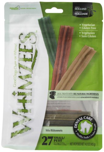Paragon Whimzees Stix Dental Treat for Small Dogs, 27 Per Bag