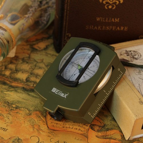 

VeeCome Military Prismatic Sighting Compass