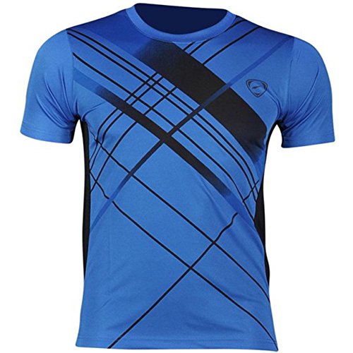 XIDI Men Boy Summer Outdoor Sport Quick Dry Short-sleeves T-Shirt