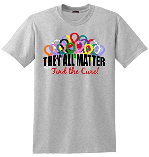 They All Matter Cancer Awareness T-Shirt by Fight Like a Girl