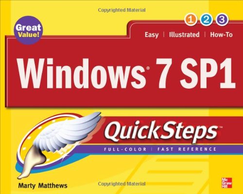Windows 7 SP1 QuickSteps by David Pogue
