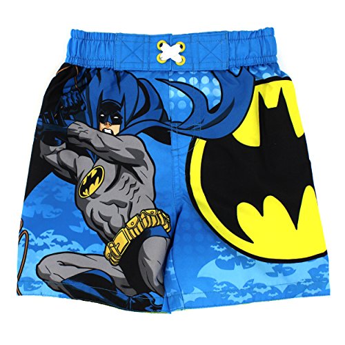 DC Comics Boys 2T-4T Batman Swim Trunk