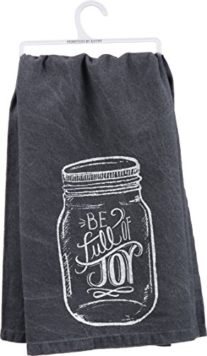 Primitves By Kathy Tea Towel - Full of Joy