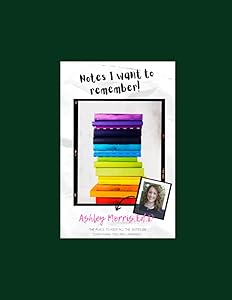 Book, Presentation, & Conference Notes by Dr Ashley Morris