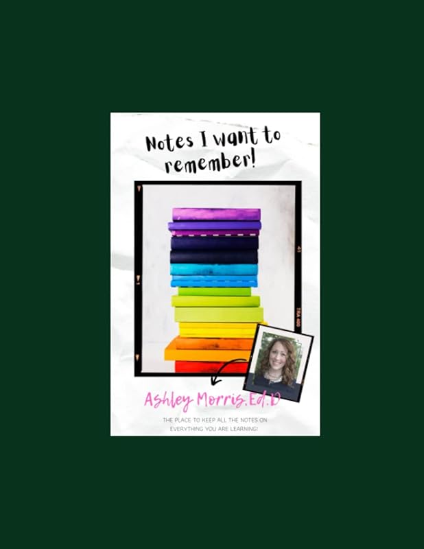 Book, Presentation, & Conference Notes by Dr Ashley Morris