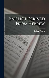 English Derived From Hebrew