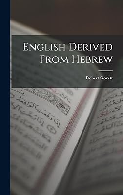 English Derived From Hebrew