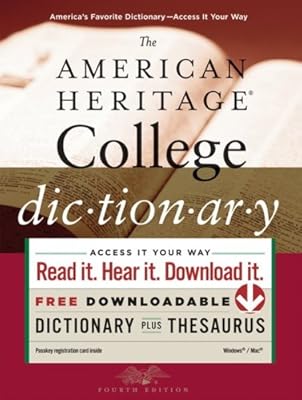 The American Heritage College Dictionary, Fourth Edition