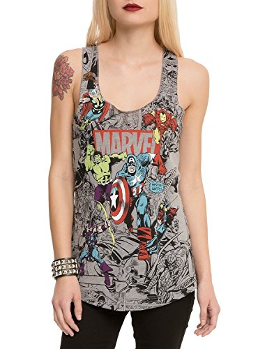 Marvel Group Comic Girls Tank Top 2XL
