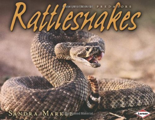 Rattlesnakes (Animal Predators) by Sandra Markle