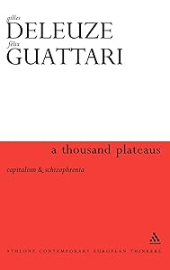 Thousand Plateaus (Athlone Contemporary European Thinkers)