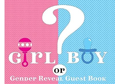 Girl or Boy Gender Reveal Guestbook: Party Keepsake