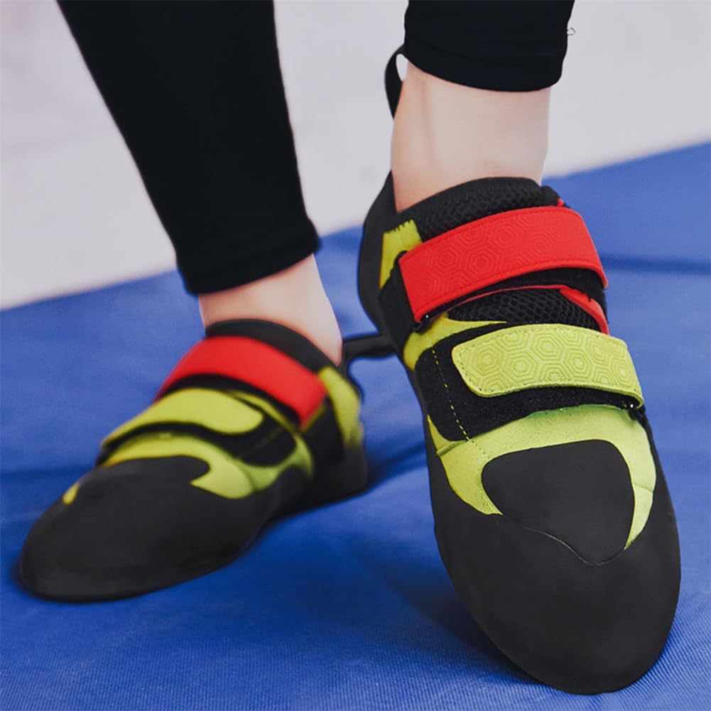 Mens Womens Rock Climbing Shoes For Sport And Bouldering Anti-Slip Indoor Climb Sneaker For Beginners Professional_vogvips.com