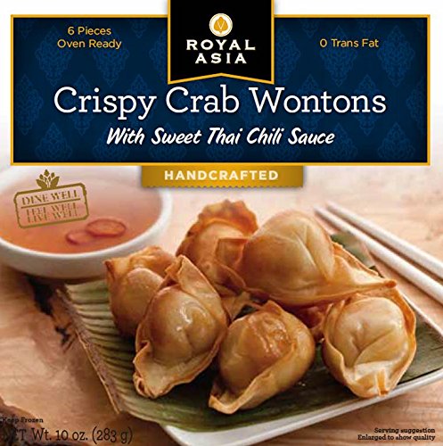 Algopix Similar Product 12 - Royal Asia Crispy Crab Wonton 517 oz