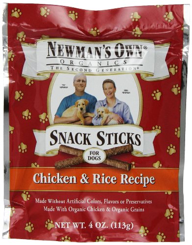Newman's Own Organics - Training Treats - Chicken & Rice - 4 oz