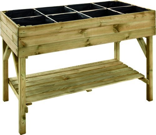 Burger 14 Gariguette Carré Potager Surélevé