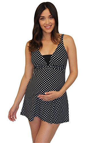 Mermaid Maternity Women's Maternity V Insert Dresskini Top