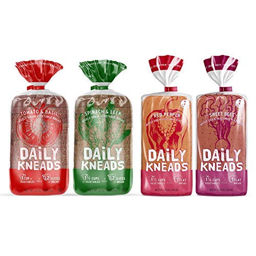 Algopix Similar Product 18 - Daily Kneads Bread Whole Grain Veggie