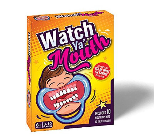Watch Ya' Mouth Family Edition, the Authentic, Hilarious, Mouth Guard Party Game (B)