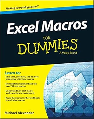 Excel Macros For Dummies