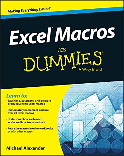 Excel Macros For Dummies by Michael Alexander