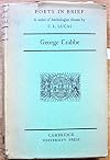 George Crabbe: An Anthology (Poets in Brief)