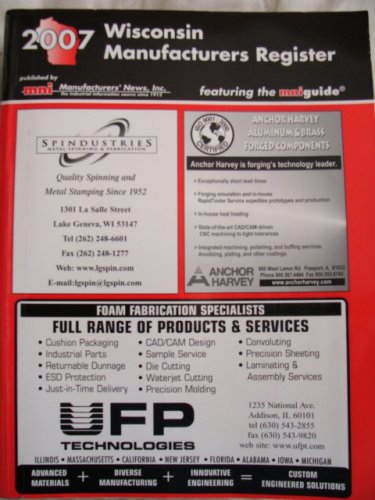 2007 Wisconsin Manufacturers Register by unknown author