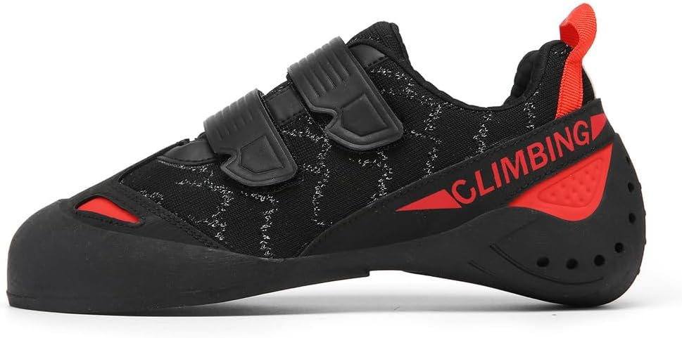 Mens Youth Wall Climbing Shoes, Non-Slip Lightweight Bouldering Sport Sneaker Breathable Rock Climbing Shoes For Adult_vogvips.com