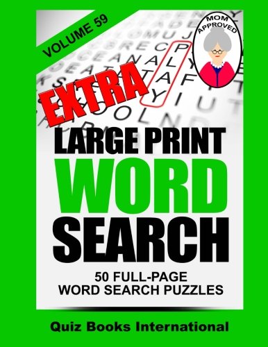 Extra Large Print Word Search Volume 59