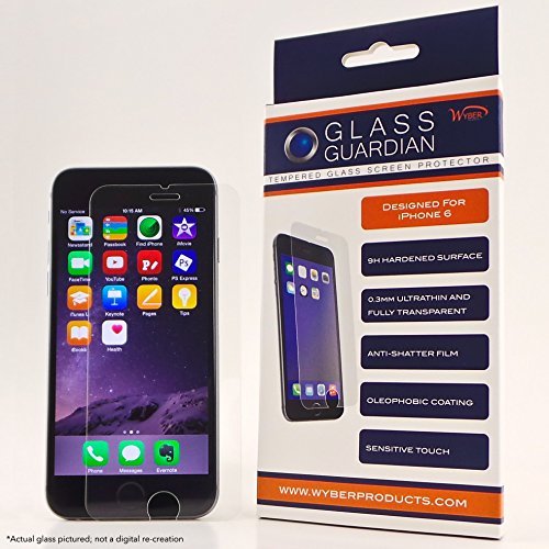 iPhone 6 Tempered Glass - Wyber(TM) Glass Guardian 6, iPhone 6, 4.7