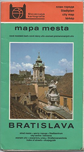 Algopix Similar Product 19 - Bratislava mapa mesta Nove mestske