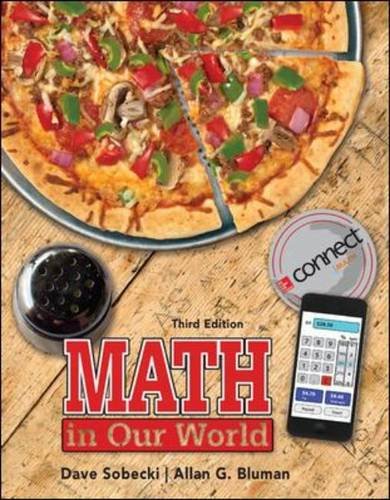 Math in Our World by by David Sobecki and Allan Bluman