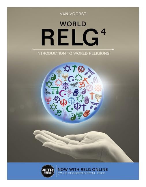 RELG: World (with MindTap, 1 term Printed Access Card) (New, Engaging Titles from 4LTR Press) by Robert E. Van Voorst