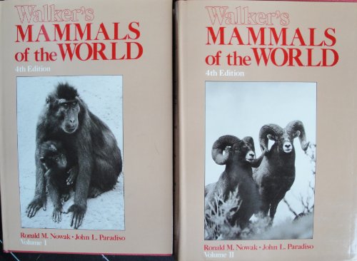 Walker's Mammals of the World by Ronald M. Nowak