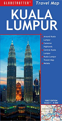 Algopix Similar Product 20 - Kuala Lumpur Travel Map Globetrotter