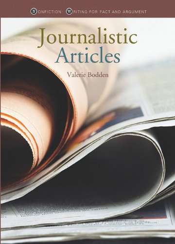 Journalistic Articles by Valerie Bodden