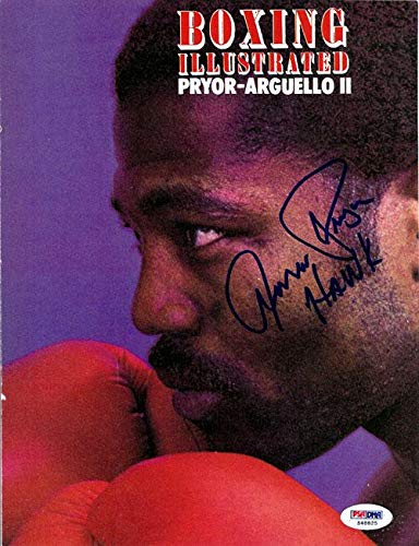 Algopix Similar Product 16 - Aaron Pryor Autographed Magazine Page