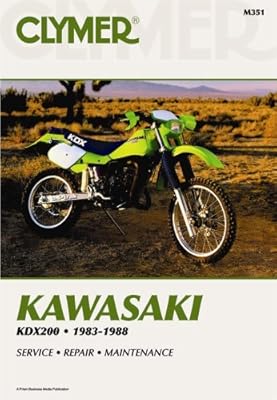 Kawasaki: Kdx200, 1983-1988 (Clymer Motorcycle Repair Series) (Carolina Biology Readers; 103)