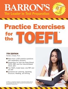 Practice Exercises for the TOEFL (Barron's Practice Exercises for the Toefl)