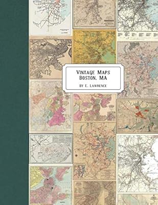 Vintage Maps: Boston, MA