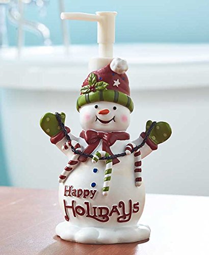 Jolly Snowman Soap/Lotion Pump