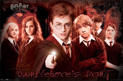(24x36) Harry Potter 5 Movie (Dumbledore's Army) Poster Print
