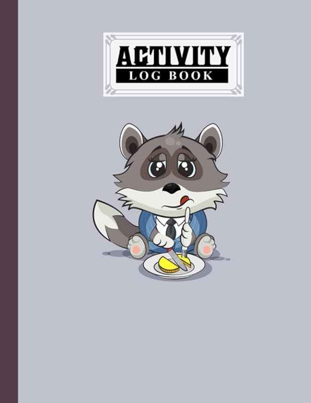 Activity Log Book: Wolf Cover Activity Log Book, Record And Tracker Log Book, Record Workforce, Tasks, Schedules, Daily Activities By Klaus Mertens by Klaus Mertens