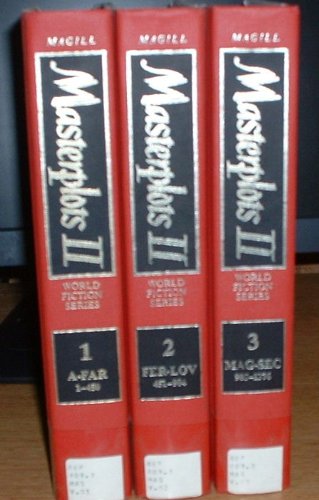 Masterplots II: World Fiction Series (4 Volume Set) by Frank Northen Magill