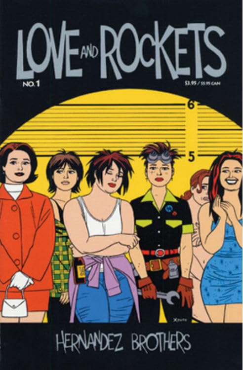 Love & Rockets Vol. 2 #1 by Jaime Hernandez