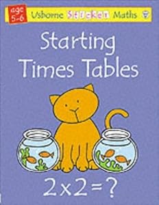 Starting Times Tables (Usborne Sticker Maths)